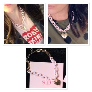 Stella & Dot Take Heart Statement Necklace